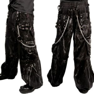 Gothic Jeans Apocalyptic Punk Emo Trip Pant